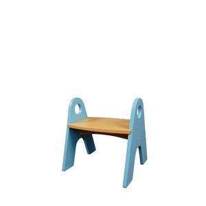 Silla Infantil Azul Casual de Madera Contrachapada de Pino Americano para Sala de Estar, Estilo Vietnamita, con Diseño Duradero y Seguro y Bordes Suaves - Product Image 6