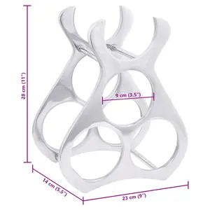 Support à bouteilles de luxe de haute qualité, élégant et décoratif, pour bar, Zahid Exports - Product Image 2