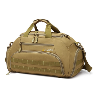 HUSKY SPORTSWEAR High Quality Camouflage Convertible <b>Backpack</b> Duffel Zipper Hasp Closure Anti-Theft Waterproof Large Capacity - Product Image 4