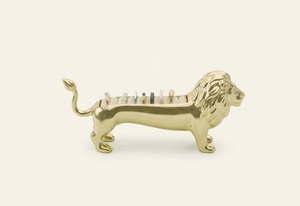Premium Gold <b>Elephant</b> Ring Holder Jewelry Stand Decorative Long Animal Figurine with Rings Elegant Organizer & <b>Gift</b> for Women - Product Image 6