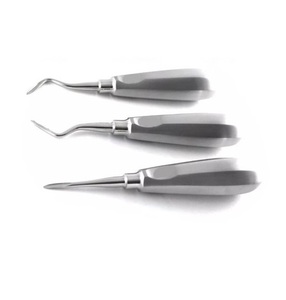 Élévateurs dentaires courbes et droits, forceps d'extraction - Product Image 1