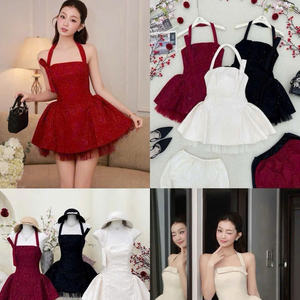 เดรสแขนสั้นยาวเซ็กซี่สำหรับผู้หญิง ดีไซน์ทันสมัย ผสมผสานความสง่างาม ความสบาย ลุคสบายๆ และเป็นทางการ เหมาะสำหรับหลากหลายโอกาส ผ้าไหมแม็กซี่ - Product Image 5