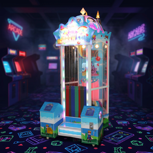เครื่องเล่นเกมอาร์เคดแบบแลกตั๋วเมทัลลิก Rainbow Castle 1 Player พร้อม WiFi สำหรับเด็ก เล่นเกมขว้างลูกบอลในสวนสนุกและห้างสรรพสินค้า - Product Image 3