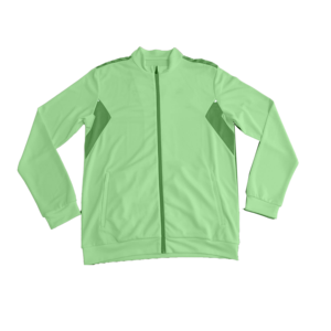 Blouson de sport pour homme à blocs de couleur, col montant, fermeture éclair, coupe droite, en polyester, idéal pour le printemps - Product Image 5