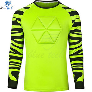 Camiseta de Portero de Fútbol de Manga Larga con Protección, Uniforme de Entrenamiento Personalizado para Portero, Conjuntos Estampados de Tallas Grandes - Product Image 6