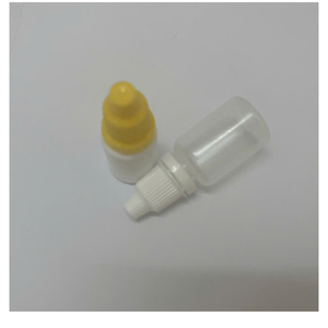 Cylindrical PP <b>Plastic</b> Dropper Bottle White Color Cosmetic Use Sealing <b>Cap</b> - Product Image 3