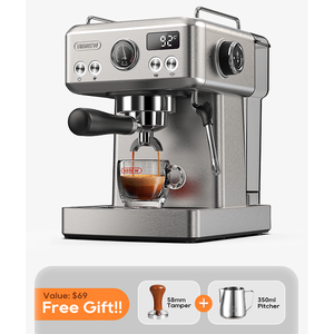 เครื่องชงกาแฟกึ่งอัตโนมัติ1350วัตต์มอคค่าตัวกรองแบบเย็น/ร้อน20Bar สำหรับไอน้ำแบบเนสท์เล่ - Product Image 4