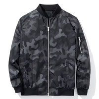 Blouson bomber rembourré en coton pour homme, veste d'hiver matelassée pour homme, vêtements décontractés pour l'extérieur, vestes zippées, streetwear élégant, vêtements d'extérieur
