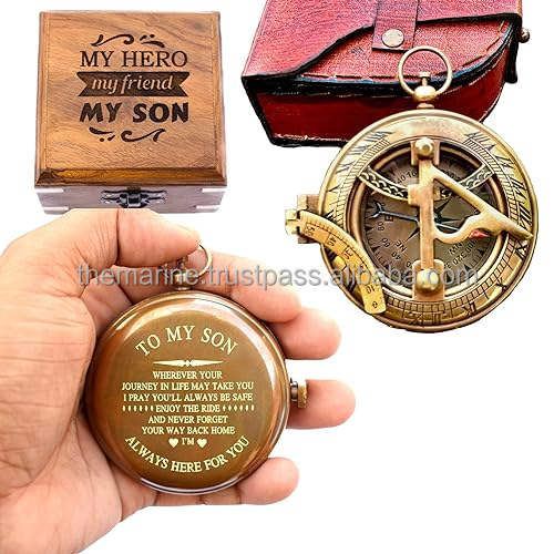 Brass antique & brown