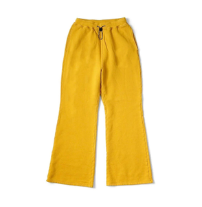 Pantalon décontracté en lin vert pour homme, coupe régulière élastique, personnalisable, OEM & ODM, respirant, pour la gym - Product Image 2