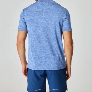Conjunto Deportivo TriPro para Hombre, Camiseta Deportiva de Cuello Redondo, Secado Rápido, Transpirable, Poliéster/Spandex, Pantalones Cortos, Ropa Deportiva Tejida para Correr, Verano - Product Image 6