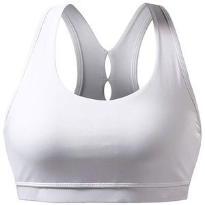 Soutien-gorge de sport pour femme à usage quotidien, en tissu doux mélangé, coupe élégante - Product Image 1