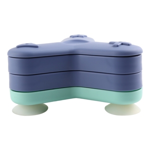 Juguete masticable de plástico redondo para gatos y perros, comedero interactivo, material de melamina, tamaño regular - Product Image 1