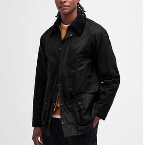Veste à capuche en laine cirée pour homme, imperméable, respirante, vêtements de travail d'extérieur, coupe-vent, veste utilitaire, logo personnalisé, doublure en polaire décontractée - Product Image 1
