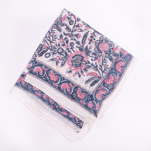Handmade Paisley Cotton Floral Pattern Cotton <b>Square</b> <b>Scarf</b> Multifunctional Fashion Style Spring Summer Wear Unisex Bandana - Product Image 6