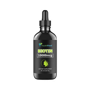 Acide L-Ascorbique de Qualité Supérieure Favorise la Synthèse pour une Structure Cutanée Saine Soutient la Production de Kératine Gouttes Liquides de Biotine de Haute Qualité - Product Image 1