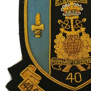 Usine de patchs brodés faits à la main en gros avec motifs personnalisés, fils multicolores, broderie fine et vente directe d'usine - Product Image 5