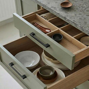 Poignée de meuble carrée moderne en alliage de zinc noir mat, poignée de tiroir minimaliste pour cuisine, salle de bain, commode, armoire, salon - Product Image 6