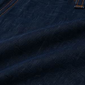 Jean en denim délavé foncé taille haute évasé pour femme, style décontracté, en coton, longueur intégrale, idéal pour l'automne, vente en gros - Product Image 3