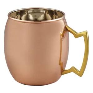 Taza clásica de cobre para mule, un complemento atemporal para el bar en casa, un regalo pensado para alguien especial, construcción de cobre martillado. - Product Image 1