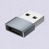 Adaptateur OTG USB A mâle vers Type C femelle portable, charge rapide, synchronisation audio et données, convertisseur pour téléphone, ordinateur portable, écouteurs, clé USB