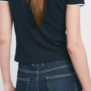 Camiseta Casual Clásica para Mujer de Alta Calidad, Diseño Moderno, Cuello Redondo, Tela de Algodón Suave, Diseño de Alta Calidad para Venta al Por Mayor - Product Image 6