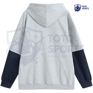 Sudadera con Capucha para Hombre, Personalizable con Logotipo, Ligera, de Algodón y Felpa, Ajustada, Transpirable, de Alta Calidad, Superventas, Ropa Deportiva - Product Image 2