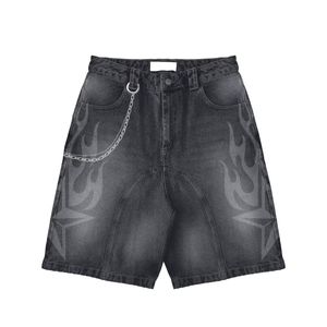 Smart Casual Denim Shorts Men’s Canvas Fabric Lightweight Breathable Relaxed Fit Quick Dry <b>Soft</b> Feel Stylish Wash Finish - Product Image 6