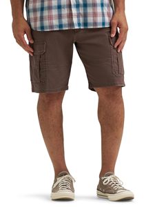 Pantalones Cortos Cargo Marrones para Hombre, Color Sólido, Algodón Transpirable, Estilo Bermuda Informal, Cintura Media, Cierre de Botones, Bolsillos - Product Image 4