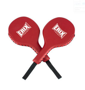 เป้าซ้อมมวยคุณภาพดีที่สุด ทำจาก EVA และหนัง สำหรับฝึกซ้อม MMA เสริมความเร็วและความแม่นยำ ป้องกันมือ สำหรับโค้ชและคู่ฝึกซ้อม - Product Image 3