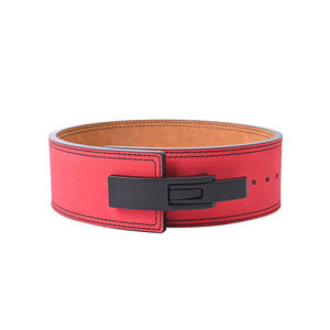 Cinturón de Levantamiento de Pesas Ajustable de Cuero Vacuno 2026 con Capacidad de Carga de 5 lb para Entrenamiento en Gimnasio, Ajuste Universal - Product Image 2