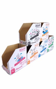 I350 Ivory Board Customizable Eco-Friendly Recycled <b>Material</b> Food Shipping Slotted Boxes Air Sea Express Wholesale <b>Packaging</b> - Product Image 6