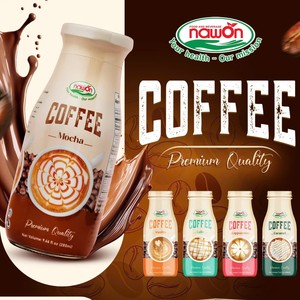 Bebida de Café Negro en Botella de Vidrio de 280 ml, Fabricante de Bebidas de Café, Marca Privada, Muestra Gratuita, OEM, ODM, HALAL, MOQ Bajo - Product Image 6