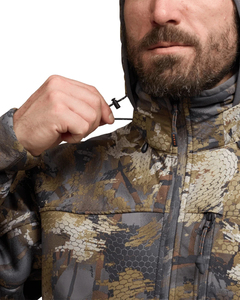 Veste de chasse camouflage pour homme, manches longues, motif Optifade imprimé, imperméable, softshell en polyester, pour l'automne - Product Image 6