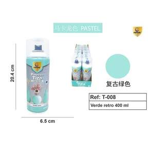 Peinture en aérosol verte rétro 400ML VERDE RETRO pour l'artisanat - Product Image 1
