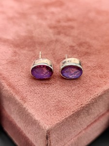 <b>Rainbow</b> Fire Quartz Gemstone <b>Drop</b> Earrings Colorful Crystal Jewelry Elegant Silver Tone Earrings Gift for Women - Product Image 6