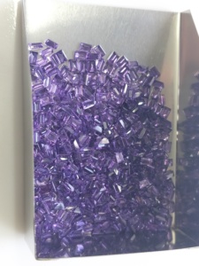 Ametyste africaine naturelle violette, taille baguette 3x2MM, pierres précieuses de qualité supérieure pour la fabrication de bijoux - Product Image 4