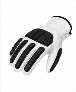 Guantes de Trabajo Resistentes a Cortes MUBASHAR PRO GRIP INTERNATIONAL EN388/ANSI Nivel 4 con Recubrimiento de Nitrilo en la Palma, Transpirables y Cómodos - Product Image 3