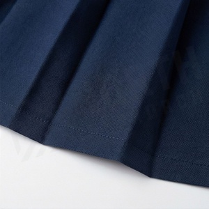 Women Pleated <b>Mini</b> Skirt Solid Color High Waist Comfortable All Seasons Woven Polyester Dress Skirt - Product Image 6