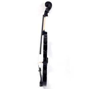 Set Violino Elettrico Silenzioso 4/4 con Arco in Legno, Cordiera, Resina V0 e Cavo per Cuffie - Product Image 5