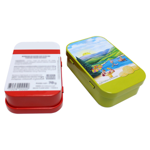 ถาดใส่ลูกกวาดดีบุกแบบสั่งทำกล่องโลหะบางมิ้นท์พับได้ - Product Image 2