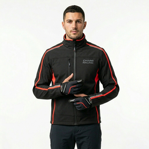 Nouvelle veste softshell de course à moto respirante et personnalisée pour homme, coupe-vent, vêtements de sport pour l'extérieur - Product Image 5