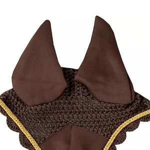 New Style Horse Lightweight Breathable Pakistan Supplier for Equestrian Luxury Horse Ear <b>Bonnet</b> Washable Shows Ear <b>Bonnet</b> - Product Image 5