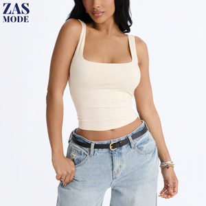 เสื้อชั้นในกีฬาโยคะสำหรับผู้หญิง ระบายอากาศ แห้งเร็ว แบบยาว มีฟองน้ำเสริม ด้านหน้าสั้น โลโก้ถัก ผ้าเนื้อนิ่ม ใส่สบายสำหรับฤดูร้อน ผลิตในบังกลาเทศ - Product Image 1