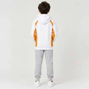 Sweat à capuche doux et chaud pour enfants, idéal pour les jeux en plein air, les activités scolaires, les voyages et un style décontracté confortable au quotidien, parfait pour le sport. - Product Image 5