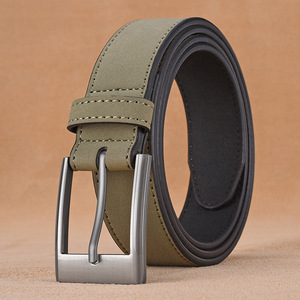 Cinturón Formal de Cuero Vacuno para Hombre, Cómodo, Duradero, de Lujo, con Hebilla Geométrica de Aleación, 120 cm, 3.5 cm, en Oferta - Product Image 5