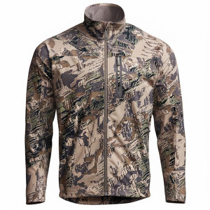 Nouvelle arrivée : veste de chasse isolante pour homme avec col montant, fermeture éclair intégrale et doublure chaude pour les activités hivernales en plein air - Product Image 1