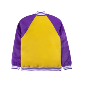 Latest Design Satin Fashion Varsity <b>Jacket</b> Custom Chenille Embroidery Winter Varsity <b>Jacket</b> <b>For</b> <b>Men</b> - Product Image 1