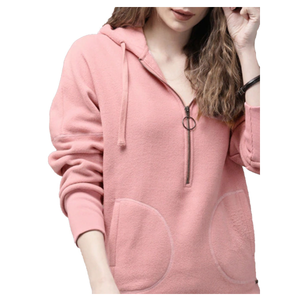 Sudadera con Capucha de Manga Larga para Mujer, Diseño Personalizado, Transpirable, con Logotipo Frontal, Ropa de Invierno a la Moda - Product Image 4