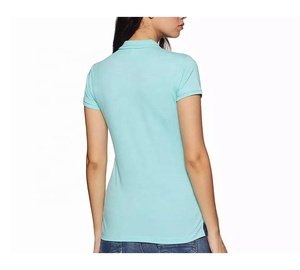 Polo de Alta Calidad, Liso, Casual, para Golf, con Logotipo Personalizado, Polo Sencillo para Mujer - Product Image 5